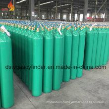 CO2 Gas Cylinder with Green Color